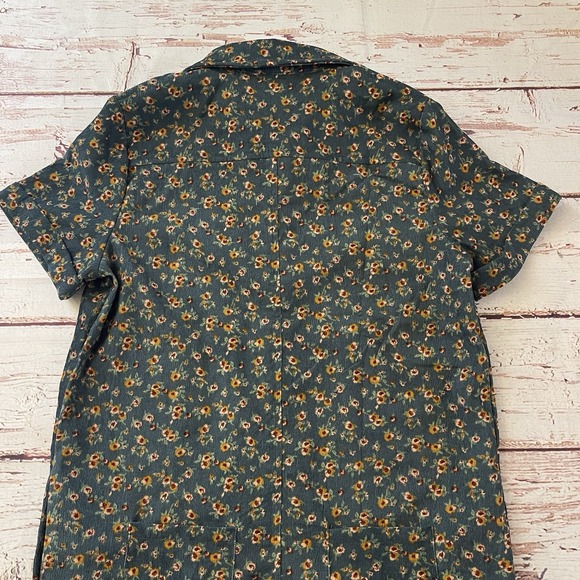 Storia Romper Florar Jumpsuit Women S Spring Summer Short Sleeve Shorts Pockets - Picture 12 of 14